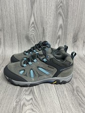Womens Karrimor KSB Aspen Grey Suede Walking Boots UK Size 4 Brand New 