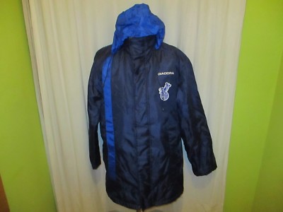MSV Duisburg Diadora Winter Outdoor Daunen Kapuzen Stadion Jacke Gr.M- L TOP