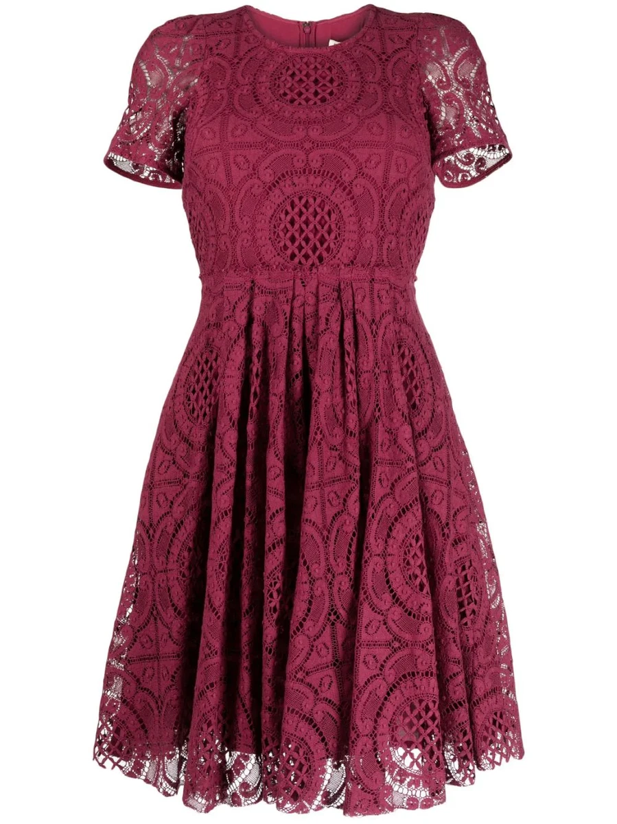 Burberry pink lace clearance dress