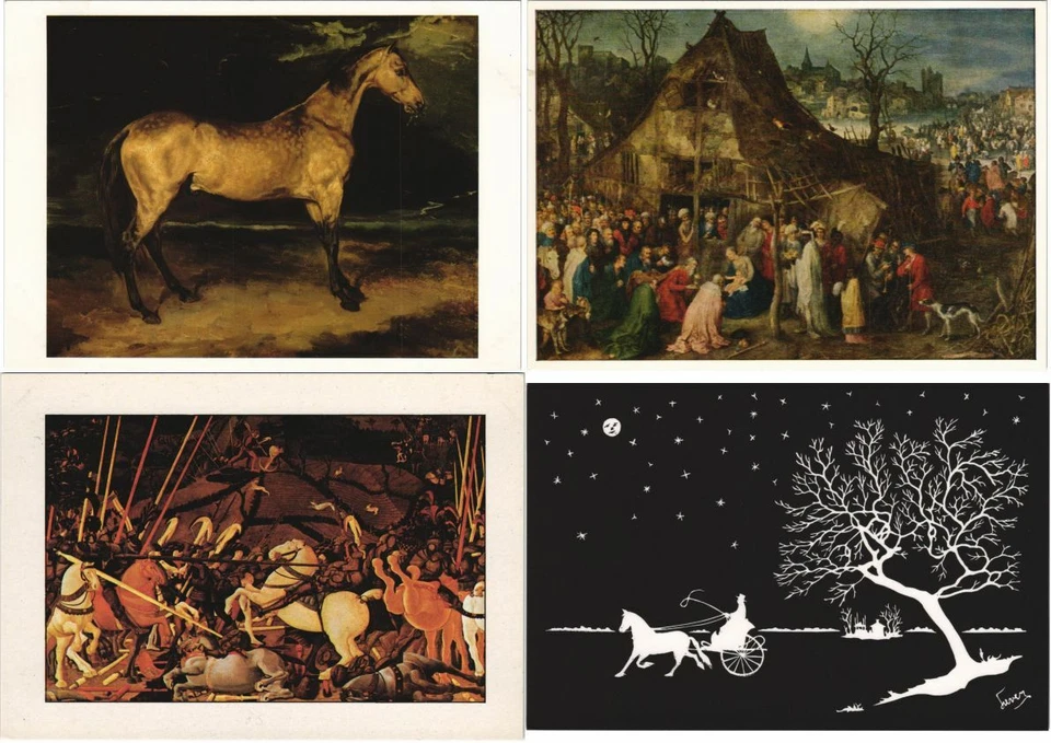 CABALLOS CABALLO ANIMAL 1000 POSTALES MODERNAS (L3481) Foto 2 de 4