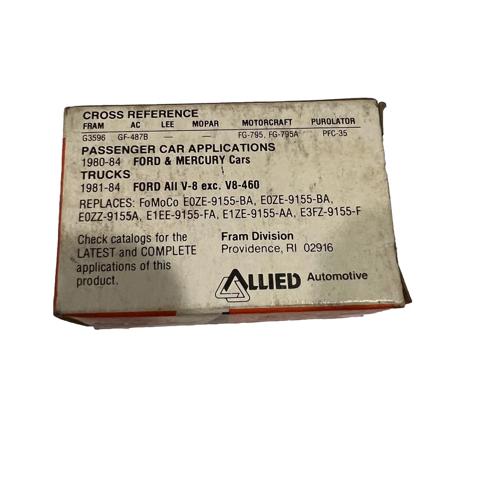 Filtro de combustible de gasolina Fram G3596 Foto 2 de 4