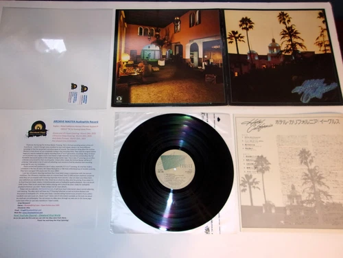 Eagles Hotel California 1st '76 Analog Japan ARCHIVE MASTER Ultrasonic CLEAN