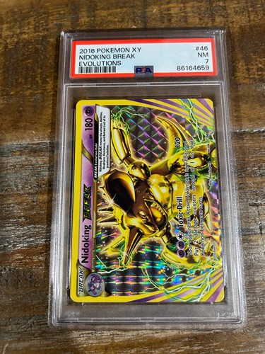 Nidoking BREAK graded PSA 7 for sale on eBay