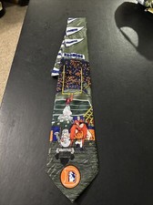 Vintage 1993 Looney Tunes Yosemite Sam Denver Broncos Surrey Neck Tie Rare