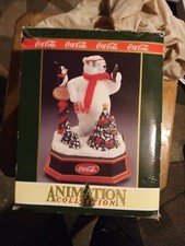 Coca Cola 1994 Animation Collection North Pole Polar Bear NIB