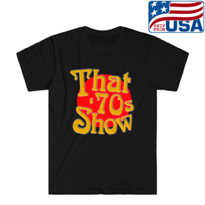 That 70's Tv Show Men's Black Size S to 5XL