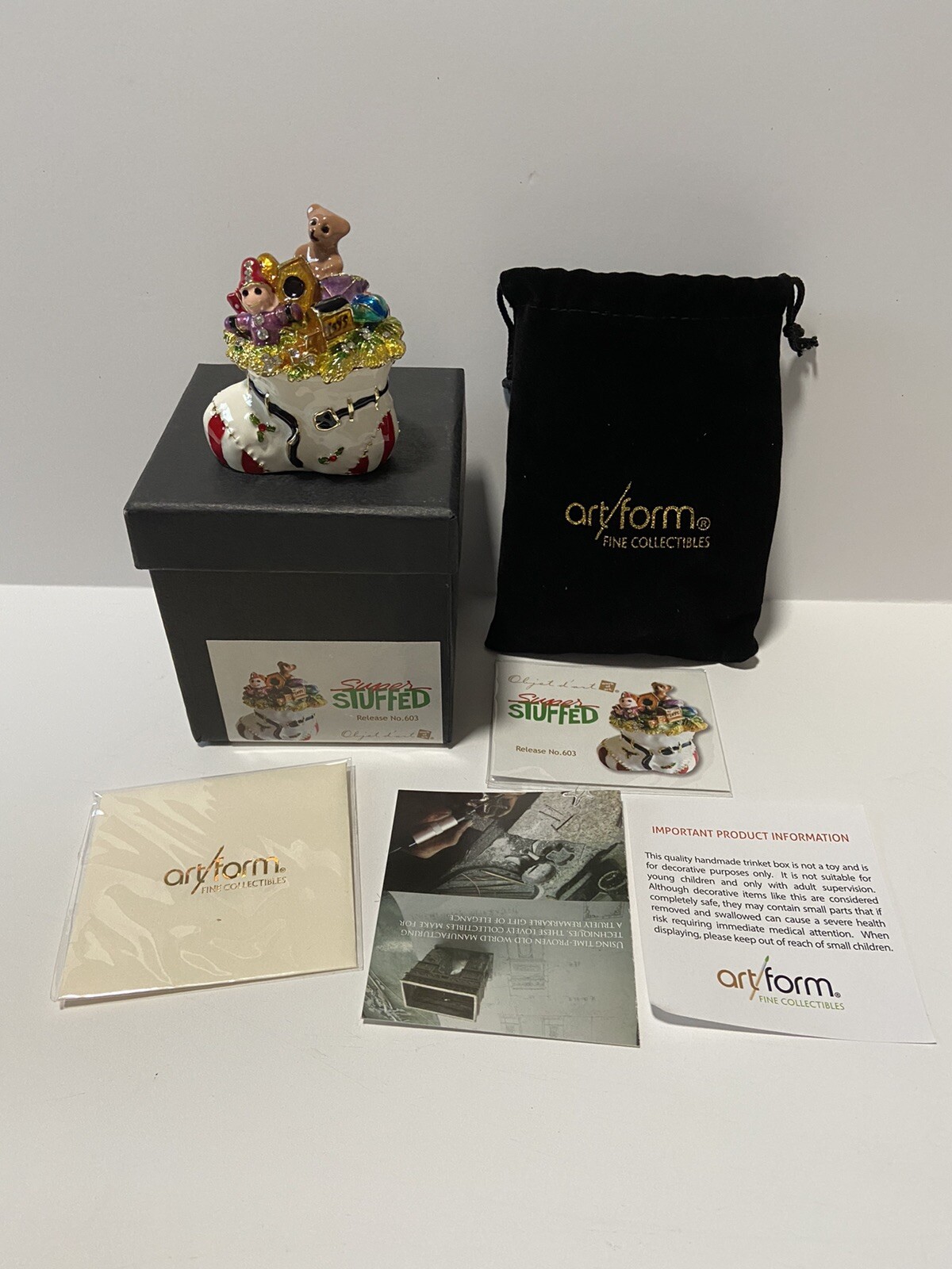 Art Form Fine Collectibles Super Stuffed Release 603 eBay