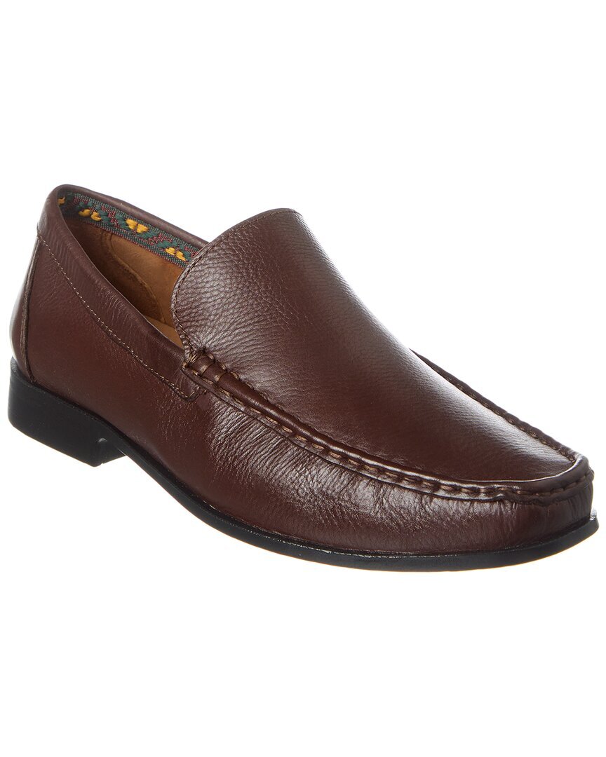 Кожаные мокасины Donald Pliner Reuben мужские коричневые 11.5