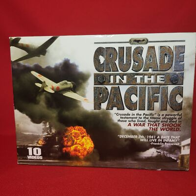 Crusade in the Pacific VHS 10 Videos | eBay