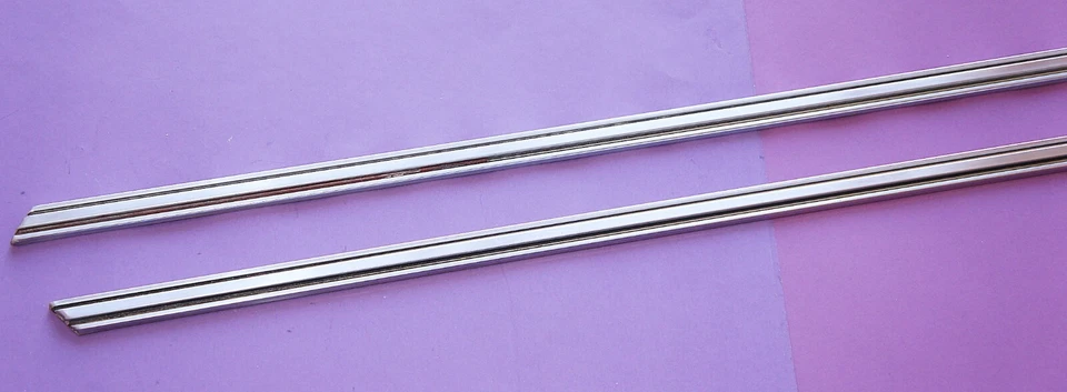 Eldorado Biarritz 1977 1978 OEM capó moldura - par Foto 3 de 4