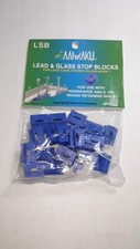 Stained Glass Supplies - Aanraku Lead and Glass Stop Blocks Pack of 25