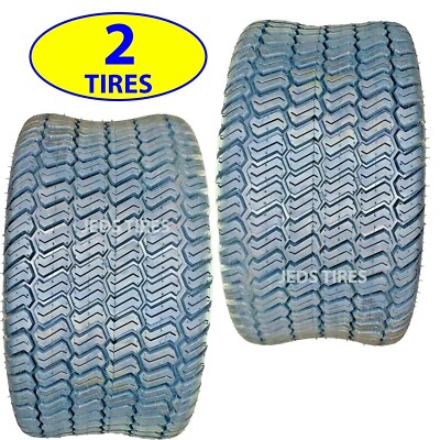 2) 20x8.00-8 20/8.00-8 Riding Lawn Mower Garden Tractor Turf TIRES P332 4ply NHS