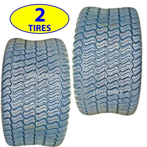 2) 20x8.00-8 20/8.00-8 Riding Lawn Mower Garden Tractor Turf TIRES P332 4ply NHS