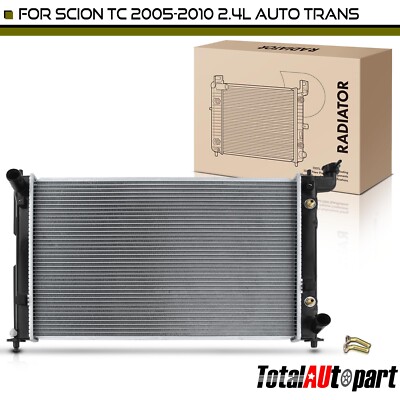 Ttzc Radiator Radiator with Trans w/ Oil Cooler for Scion tC 2005-2010 L4 2.4L ...