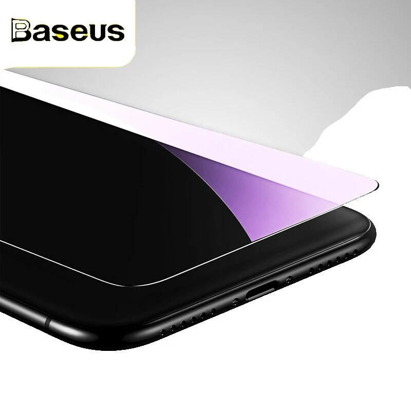 Protectores de pantalla de vidrio templado Baseus para Apple iPhone X