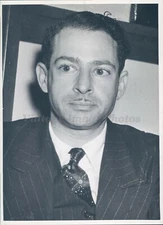 1938 Photo Murder Suspect CE Weber Los Angeles CA Wife Hospital Claudia Huebler