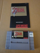 SNES The Legend of Zelda: A Link to the Past Cart W/ Manual Authentic Tested