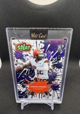 Shedeur Sanders 8/10 (RC) (BLUE SPLAT) 🫟 #SBBLU03-SS