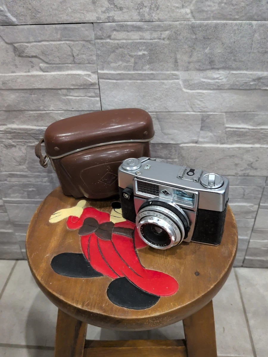 Appareil Photo Compact Vintage Agfa Tramp, Beige, Fabrication Allemande
