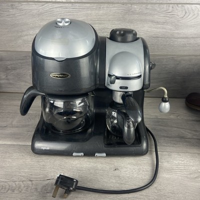 Morphy Richards Rapide Kaffeemaschine für 10 Tassen mit Milchaufschäumer
