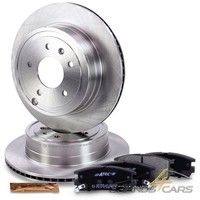 Atec Bremsscheiben BelÜFtet Ø303 + BremsbelÄGe Hinten FÜR Opel Antara A