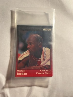 1991 Star Co. Michael Jordan Chicago Bulls Career promo 5 set red /1000 produced