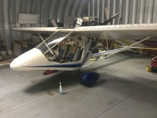 Kolb Mark III Light Aircraft, with trailer
