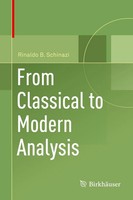 Rinaldo B. Schinazi | From Classical To Modern Analysis | Buch | Englisch (2018)