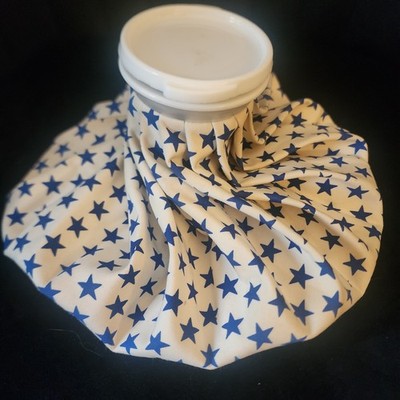 Vintage Star English Ice Cap Cold Therapy Bag for Headaches Fever Migraines