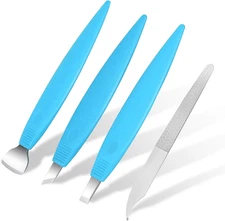 Ingrown Toenail Removal Blades and Foot Callus Knife - 3 Different Blades Pedicu