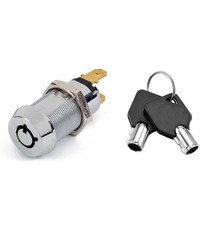 ON/OFF Lock Switch Electronic Key Switch Lock Keyed Alike Removable in On or Off