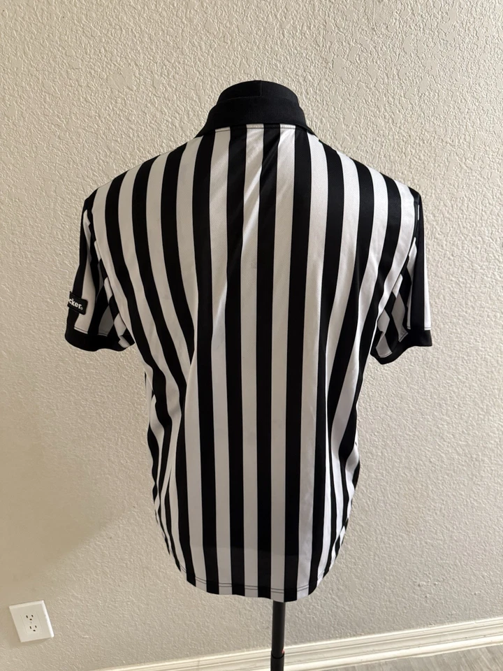 Foot Locker Employee Uniform Referee Polo Shirt, Mens Size S Halloween costume - Image 3 of 4