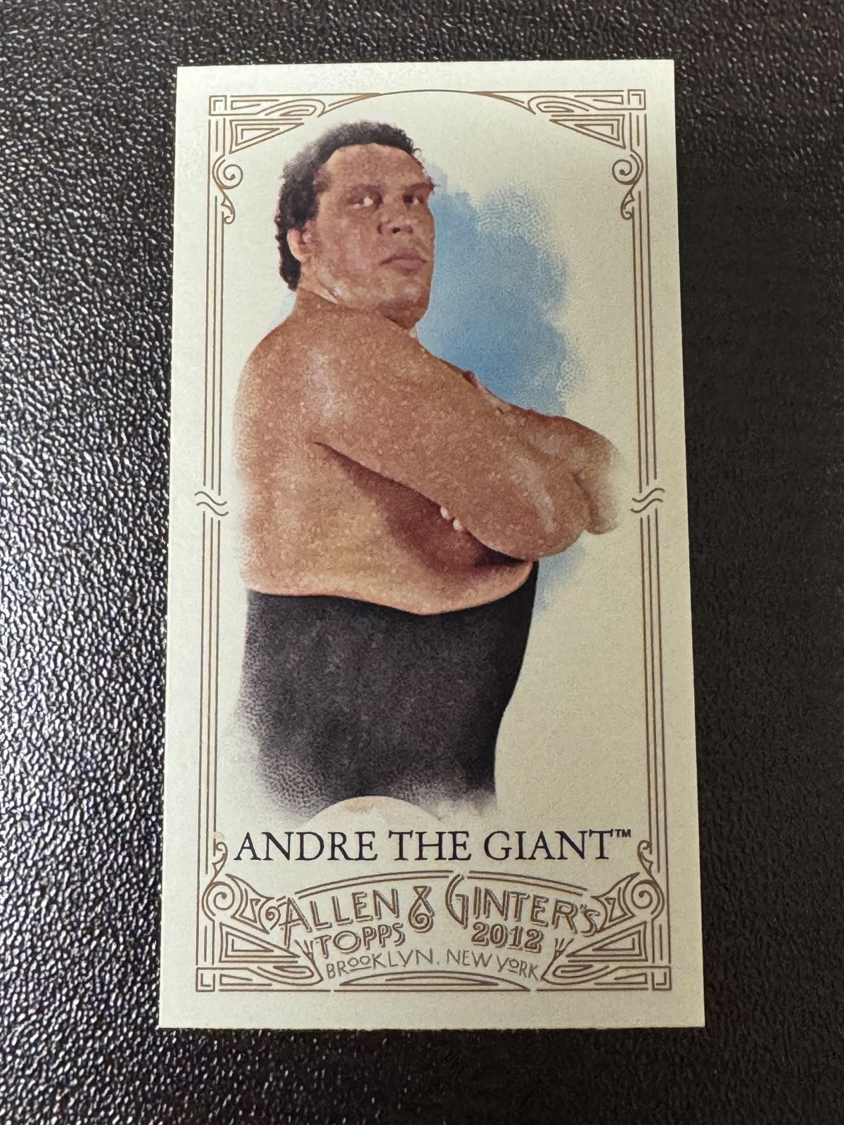 2012 Topps Heritage WWE #17 Andre The Giant Allen & Ginter