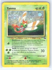 Yanma (17) Holo Rare Neo Discovery 17/75 Holo HP on eBay