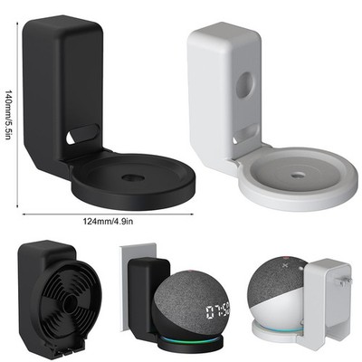 Wall Charging Mount Wall-Mounted Storage Bracket for Echo Dot 4 Smart Speaker