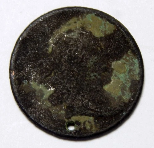 Photo of a 1800-P Half Cent from an eBay sale