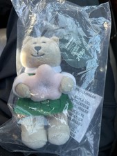 Starbucks Bearista 2026 Keychain Plush Bear Cherry Blossom