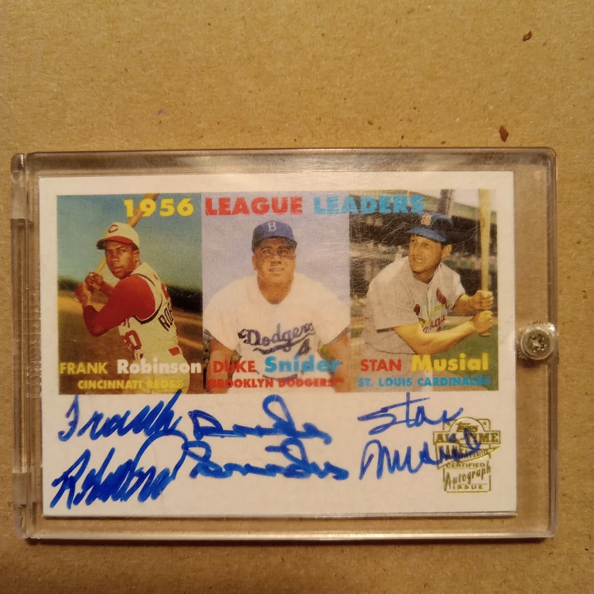 Stan Musial Autograph Baseball Cards for sale | eBay