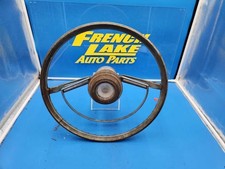 Steering Wheel Whorn Ringbutton Wheel Cracked Fits 1967 Ford Fairlane 1181702