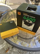 Kodak Carousel 4600 Slide Projector And Slide Reel, Comes With Working Remote.