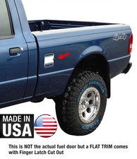 Tyger For 98-2011 Ford Ranger Gas Cap Chrome Stainless Steel Fuel Cover