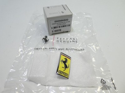 Original Ferrari Testarossa 512  Emblem Logo Cavallino Fronthaube Ornament Badge
