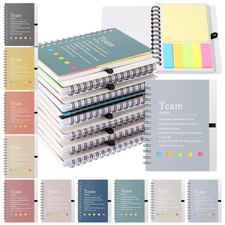Feifeiya 24 Pcs Team Appreciation Gifts for Employees Inspirational Spiral Noteb