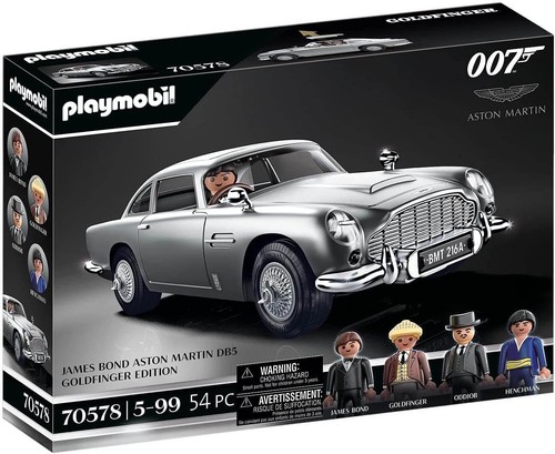 Playmobil James Bond Aston Martin DB5 - Goldfinger Edition 70578 Fahrzeug Spielset