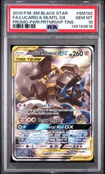 Lucario & Melmetal GX SM192 Black Star Promo (Full Art)