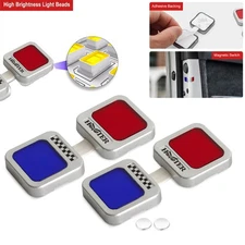 2x Car Door LED Warning Lights Wireless Body Safety Signal Light Waterproof