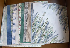 Stampin Up Winter Meadow 12  X 12  Designer Series Paper Pack - 12 Printed