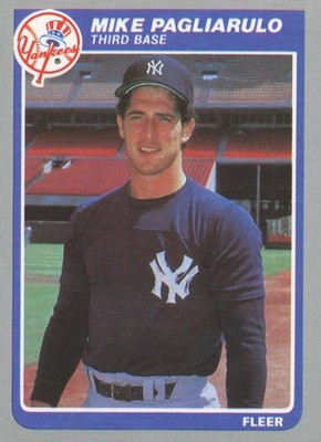 Fleer 1985 Baseball Mike Pagliarulo #139 Base Trading Card