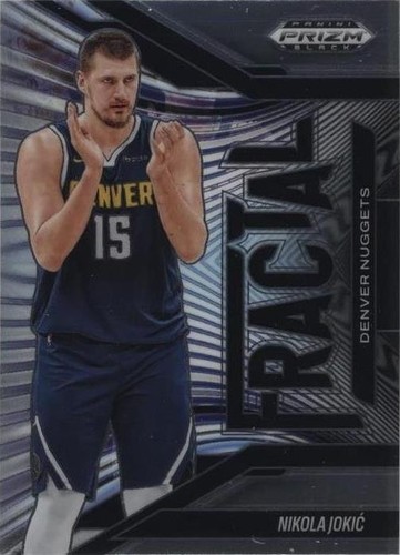 Nikola Jokic /99 2024-25 Panini Select Neon Icons Pink Cracked Ice
