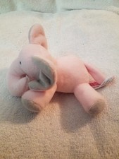 Elephant Pink Mini 4" WubbaNub Infant Baby Plush Stuffed Toy 0169 NO Pacifier